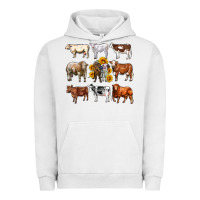 Pigment Lunar Rock western cowsand sunflowers Urban Hoodie - AdoDesignShop