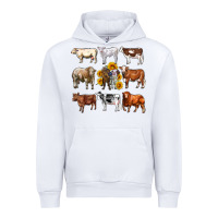 White western cowsand sunflowers Urban Hoodie - AdoDesignShop