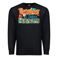 Black teacher of tiny humans Premium Sweatshirt - texasbilliewilder