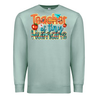 Seafoam teacher of tiny humans Premium Sweatshirt - texasbilliewilder