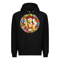 Black Christmas chick Premium Hoodie - Artiststas