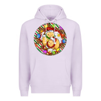 Lilac Christmas chick Premium Hoodie - Artiststas