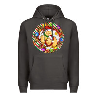 Smoke Christmas chick Premium Hoodie - Artiststas