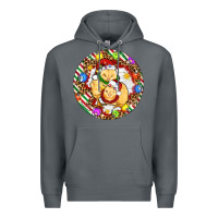 Rock Christmas chick Premium Hoodie - Artiststas