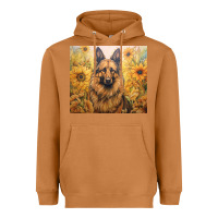 Meerkat german shepherd Heavyweight Hoodie - Unal Design