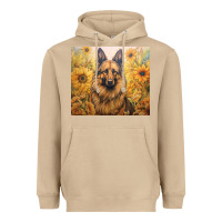Mushroom german shepherd Heavyweight Hoodie - Unal Design