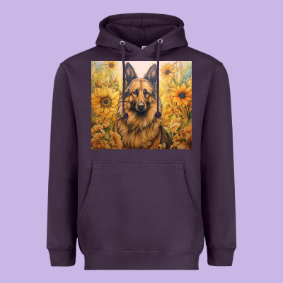 Heavyweight Hoodie german shepherd