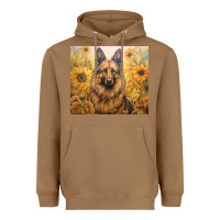 Toasted Coconut german shepherd Heavyweight Hoodie - Unal Design