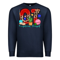 Navy ot occupational therapist Premium Sweatshirt - Zillion Design Studio