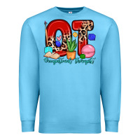 Ocean Blue ot occupational therapist Premium Sweatshirt - Zillion Design Studio