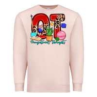 Pale Pink ot occupational therapist Premium Sweatshirt - Zillion Design Studio