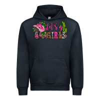 Navy lets go girls with boots and hats Urban Hoodie - AdoDesignShop