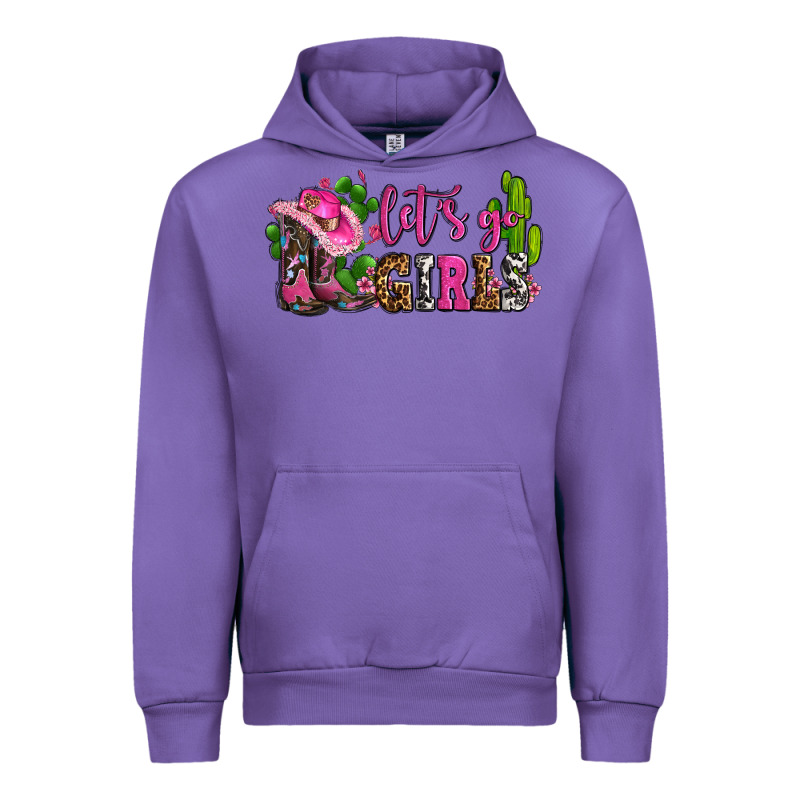 Lets Go Girls With Boots And Hats Urban Hoodie by AdoDesignShop | Teevron