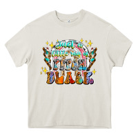 Cream just a little ray of pitch black Heavy Core Tee - CowhideDigitalArt