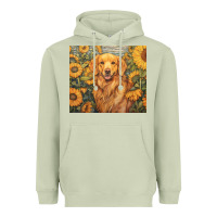 Matcha golden retriever Heavyweight Hoodie - Unal Design