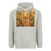 Moon Dust golden retriever Heavyweight Hoodie - Unal Design