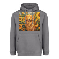 Storm golden retriever Heavyweight Hoodie - Unal Design