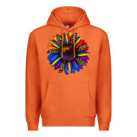 Carrot pride sunflower Premium Hoodie - JahusDesignShop