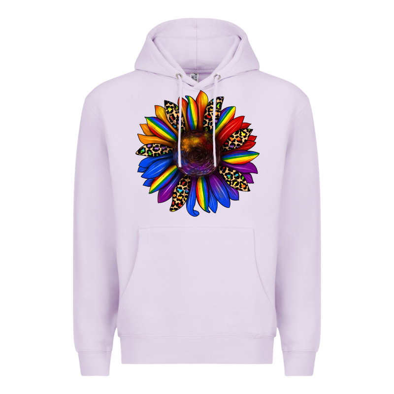 Pride Sunflower Premium Hoodie by JahusDesignShop | Teevron