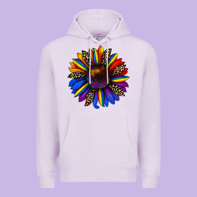 Pride Sunflower Premium Hoodie Designed By Jahusdesignshop