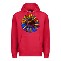 Cardinal pride sunflower Premium Hoodie - JahusDesignShop