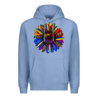 Colony Blue pride sunflower Premium Hoodie - JahusDesignShop