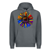 Rock pride sunflower Premium Hoodie - JahusDesignShop