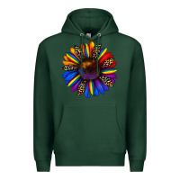 Sports Green pride sunflower Premium Hoodie - JahusDesignShop