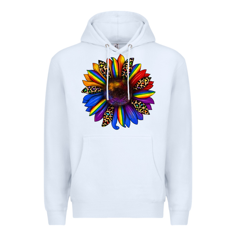 Pride Sunflower Premium Hoodie by JahusDesignShop | Teevron