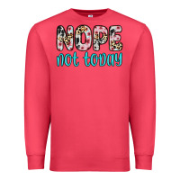 Cardinal nope not today Premium Sweatshirt - Zillion Design Studio