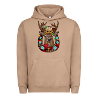 Pigment Burro christmas horseshoe Urban Hoodie - JahusDesignShop