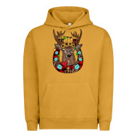 Pigment Peanut Butter christmas horseshoe Urban Hoodie - JahusDesignShop