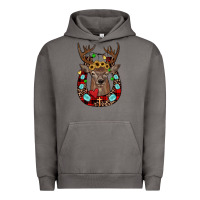 Pigment Tornado christmas horseshoe Urban Hoodie - JahusDesignShop