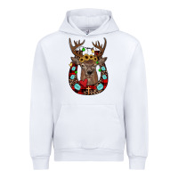 White christmas horseshoe Urban Hoodie - JahusDesignShop