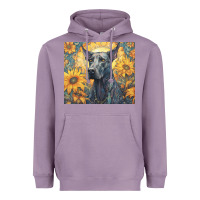 Lavender great dane Heavyweight Hoodie - Unal Design