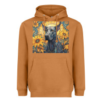 Meerkat great dane Heavyweight Hoodie - Unal Design