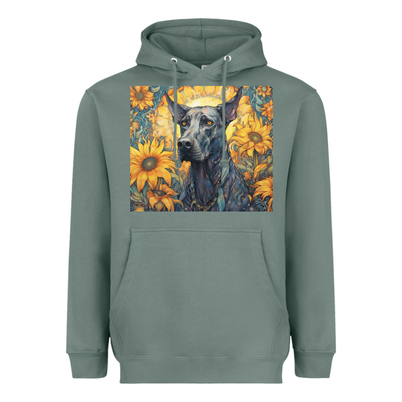 Great Dane Heavyweight Hoodie by Unal Design | Teevron