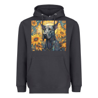 Smoke great dane Heavyweight Hoodie - Unal Design
