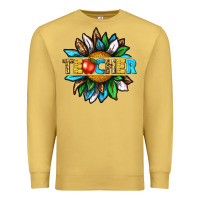 Antique Gold teacher sunflower tbw Premium Sweatshirt - texasbilliewilder