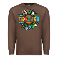 Chestnut teacher sunflower tbw Premium Sweatshirt - texasbilliewilder