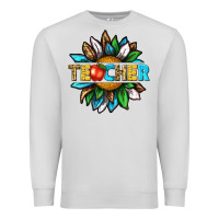 Dove Grey teacher sunflower tbw Premium Sweatshirt - texasbilliewilder