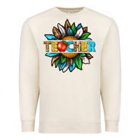Sandshell teacher sunflower tbw Premium Sweatshirt - texasbilliewilder