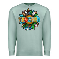 Seafoam teacher sunflower tbw Premium Sweatshirt - texasbilliewilder