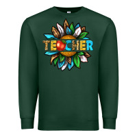 Sports Green teacher sunflower tbw Premium Sweatshirt - texasbilliewilder