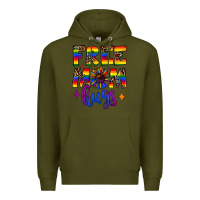 Army Green free mom hugs Premium Hoodie - JahusDesignShop