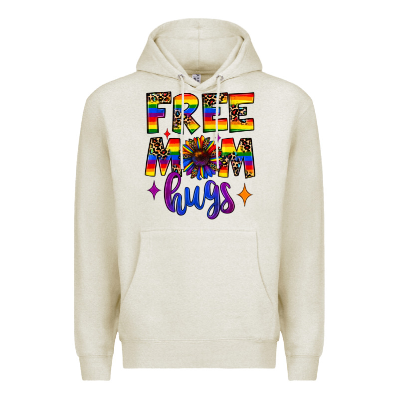 Free Mom Hugs Premium Hoodie by JahusDesignShop | Teevron
