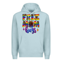 Blue Mist free mom hugs Premium Hoodie - JahusDesignShop