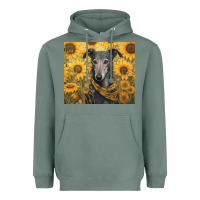 Sage greyhound Heavyweight Hoodie - Unal Design