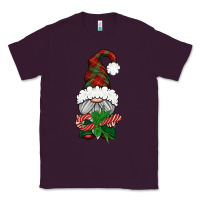 Plum Christmas Gnome With Candy Classic Tee - BundleAndBundleShop
