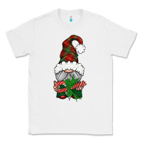 White Christmas Gnome With Candy Classic Tee - BundleAndBundleShop
